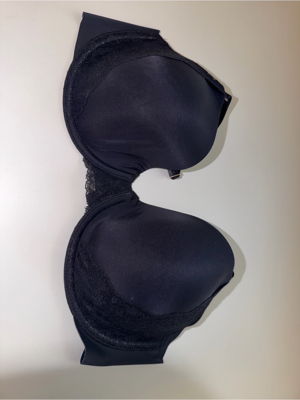 Soma Black Lace-Trim Underwire Bra